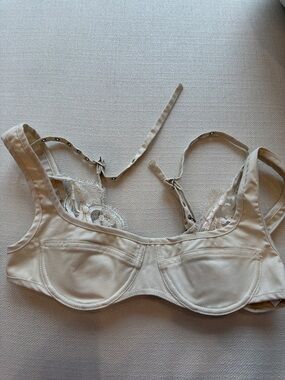 Orseund Iris Cream Lace Underwire Bralette